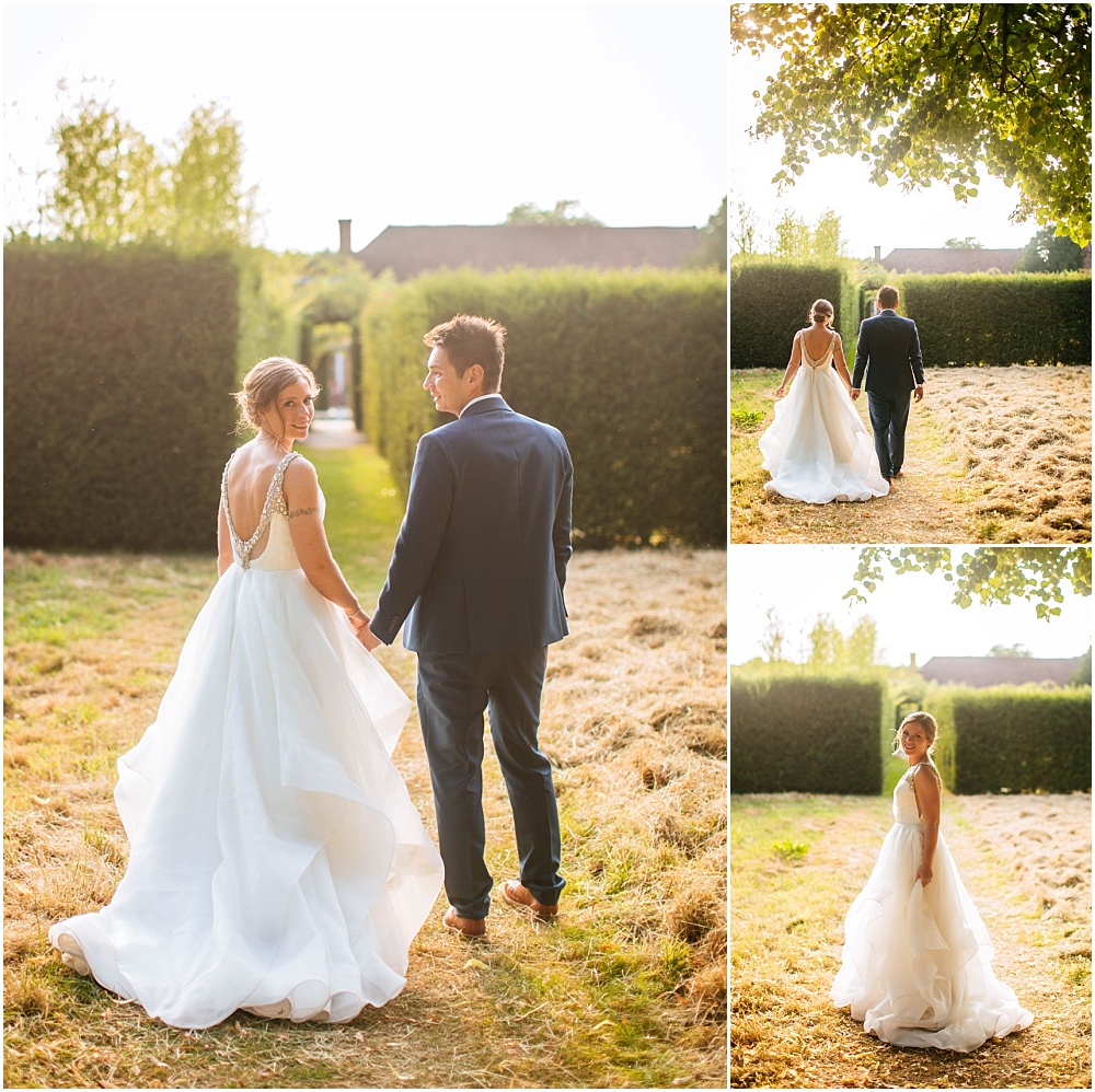 beautiful bride and dress