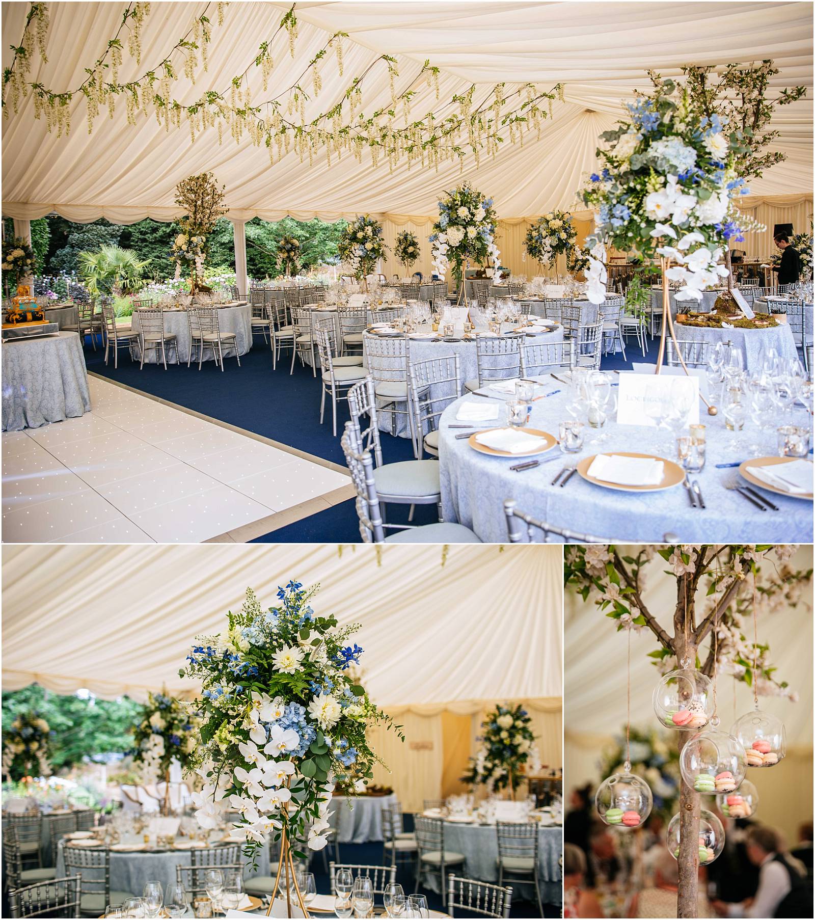 Stunning marquee wedding