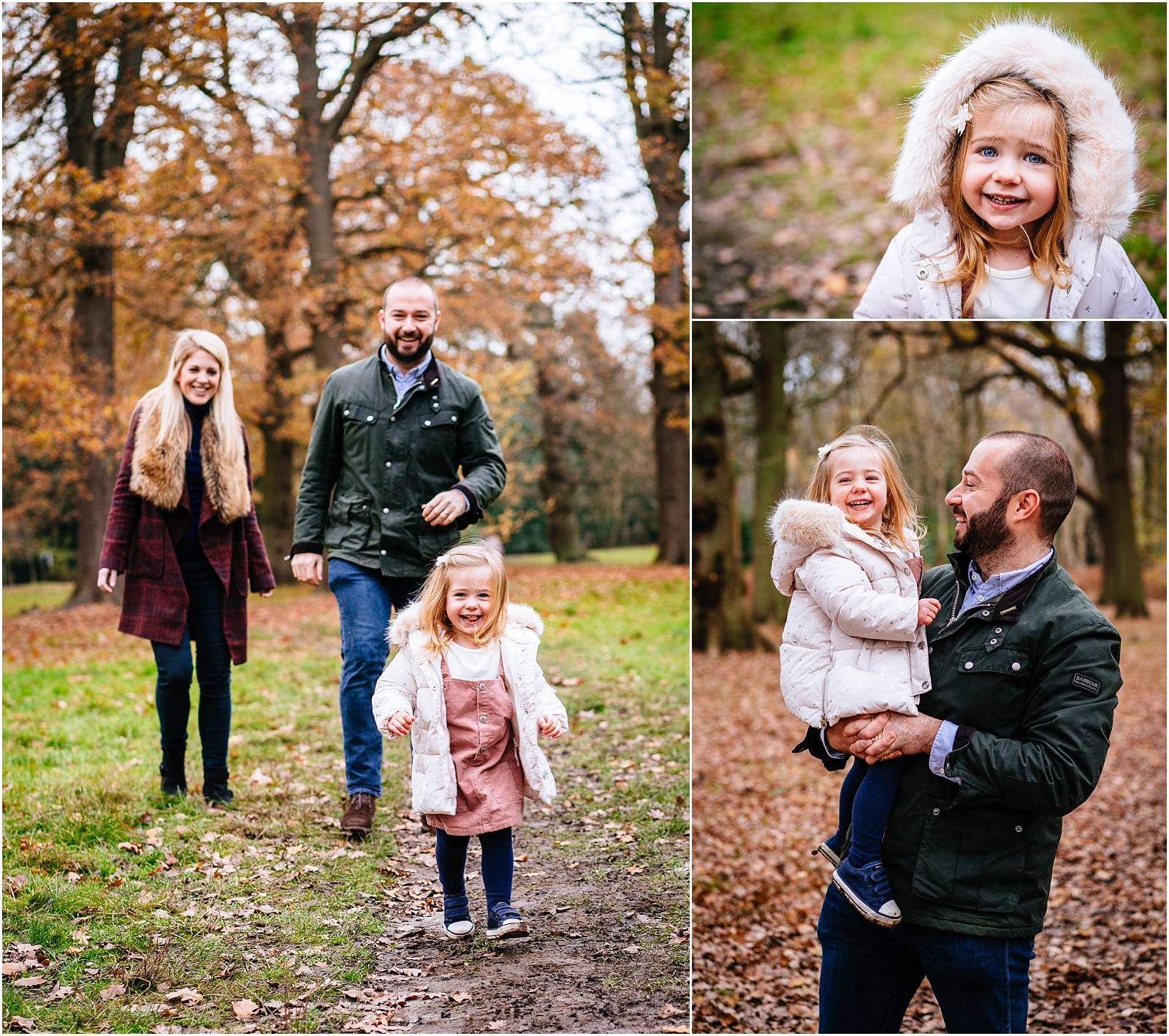 Autumn photoshoot in windsor park