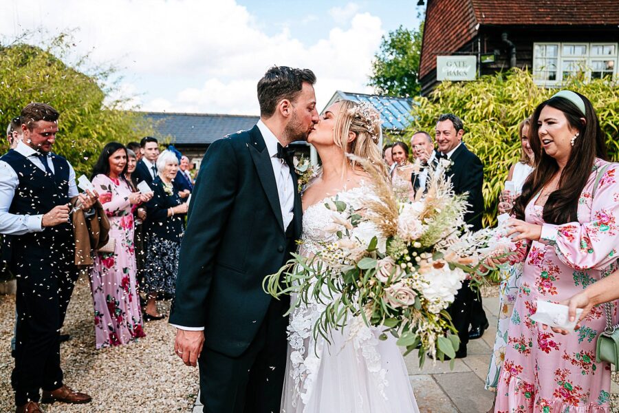Gate street barn wedding photography