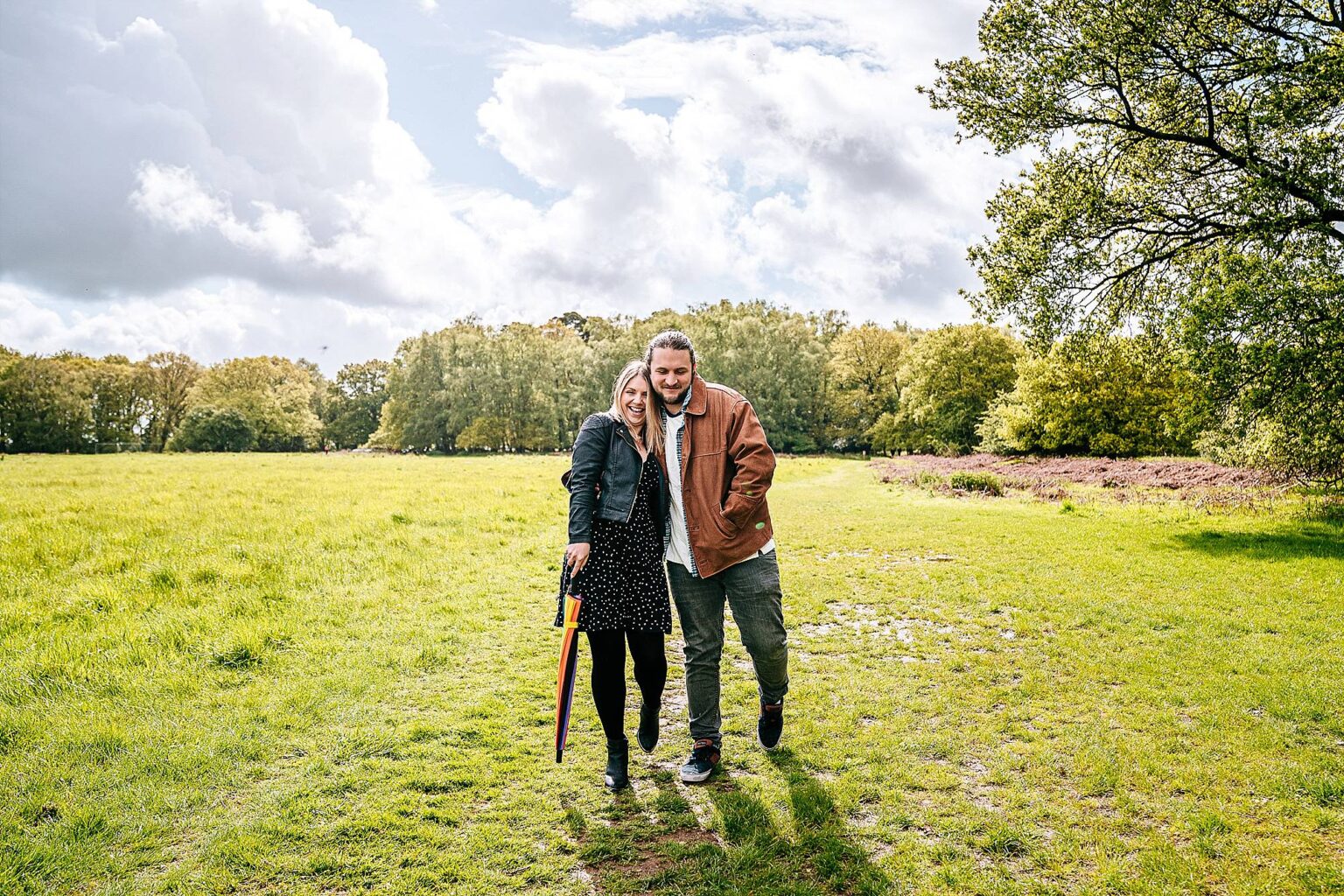 Spring engagement and pre wedding shoot in buckinghamshire