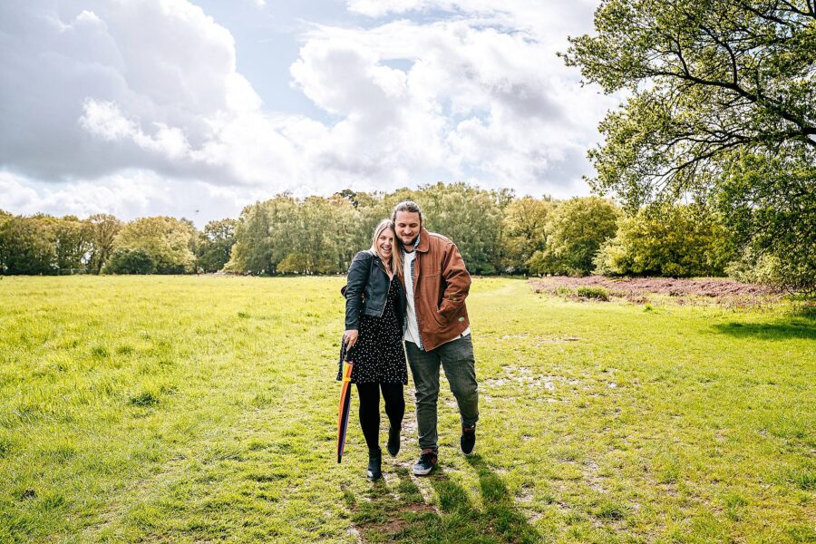 Spring engagement and pre wedding shoot in buckinghamshire