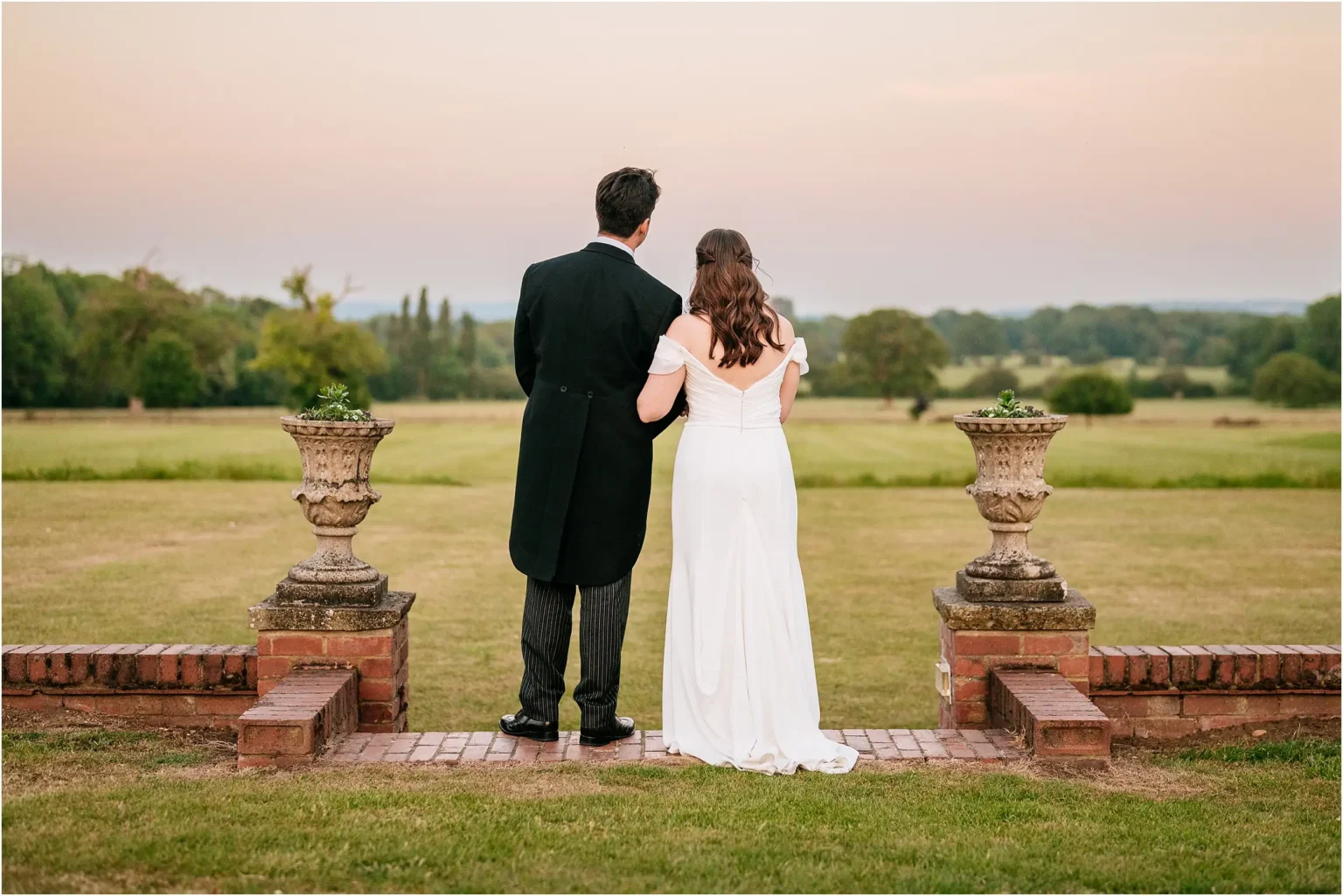 Micklefield hall golden hour photo